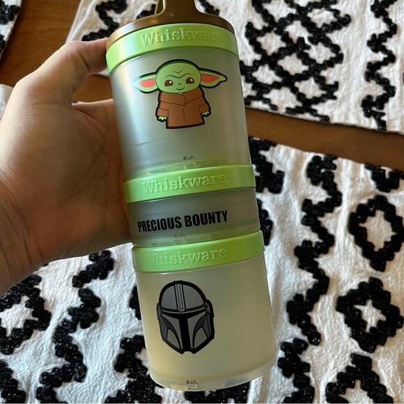 Whiskware Star Wars Combo Snack Pack stacking containers 1/3 cup 1 cup - Picture 4 of 6